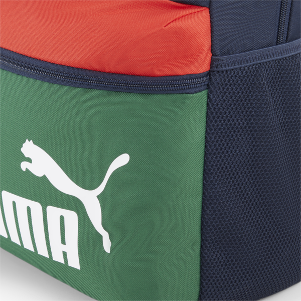 PUMA Phase Colorblock Backpack, Club Navy-Vine-For All Time Red, large-ZAF