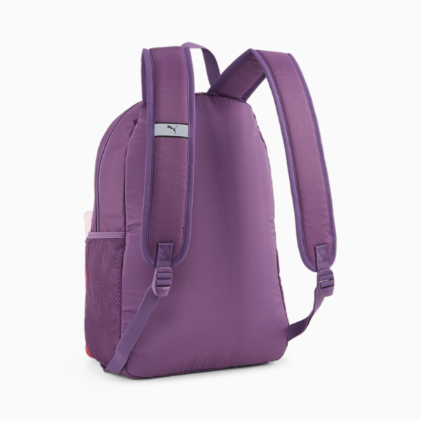 PUMA Phase Colorblock Backpack, Crushed Berry-Garnet Rose-Pink Lilac, large-ZAF