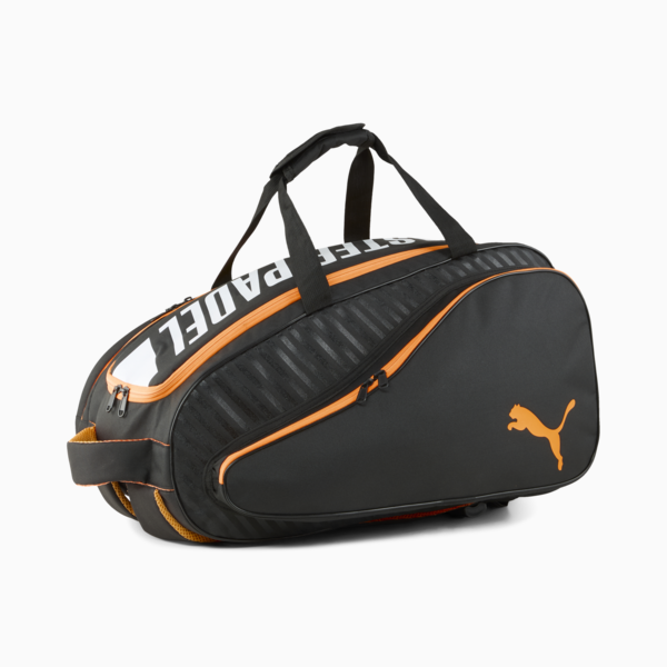 Bolsa funda de pádel NOVA ELITE, PUMA Black-PUMA White-Heat Fire, large-MEX