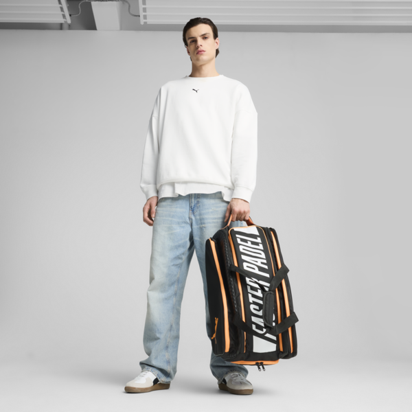 Bolsa funda de pádel NOVA ELITE, PUMA Black-PUMA White-Heat Fire, large-MEX