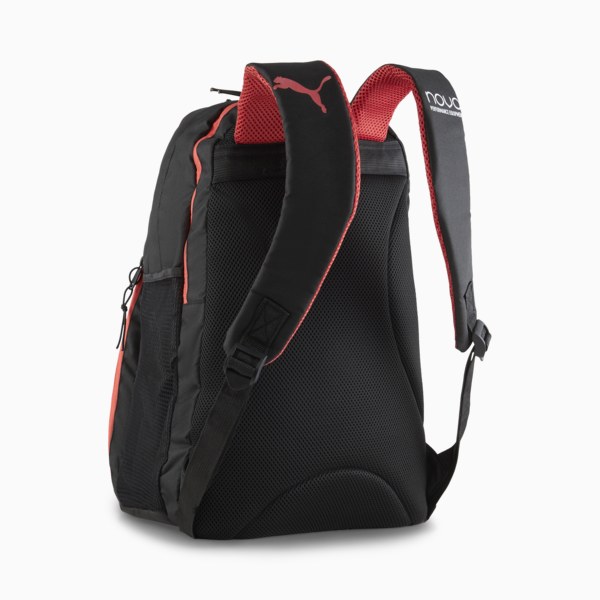 Mochila de pádel NOVA ELITE, Puma Black-Active Red-Puma White, large-MEX