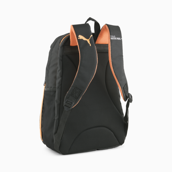 Mochila de pádel NOVA ELITE, PUMA Black-PUMA White-Heat Fire, large-MEX
