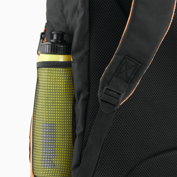 Mochila de pádel NOVA ELITE, PUMA Black-PUMA White-Heat Fire, large-MEX