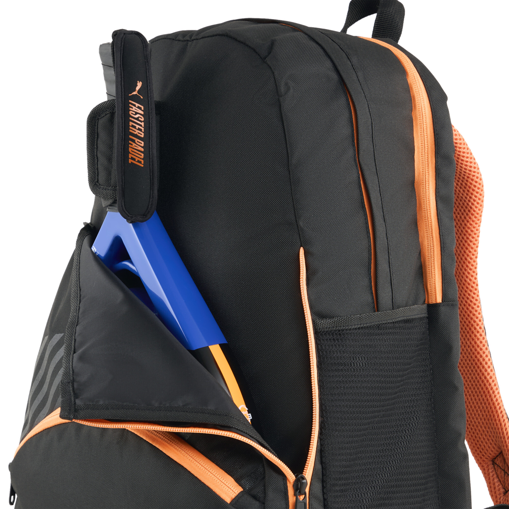 PUMA NOVA ELITE padelrugzak, Zwart/Wit thumbnail 2