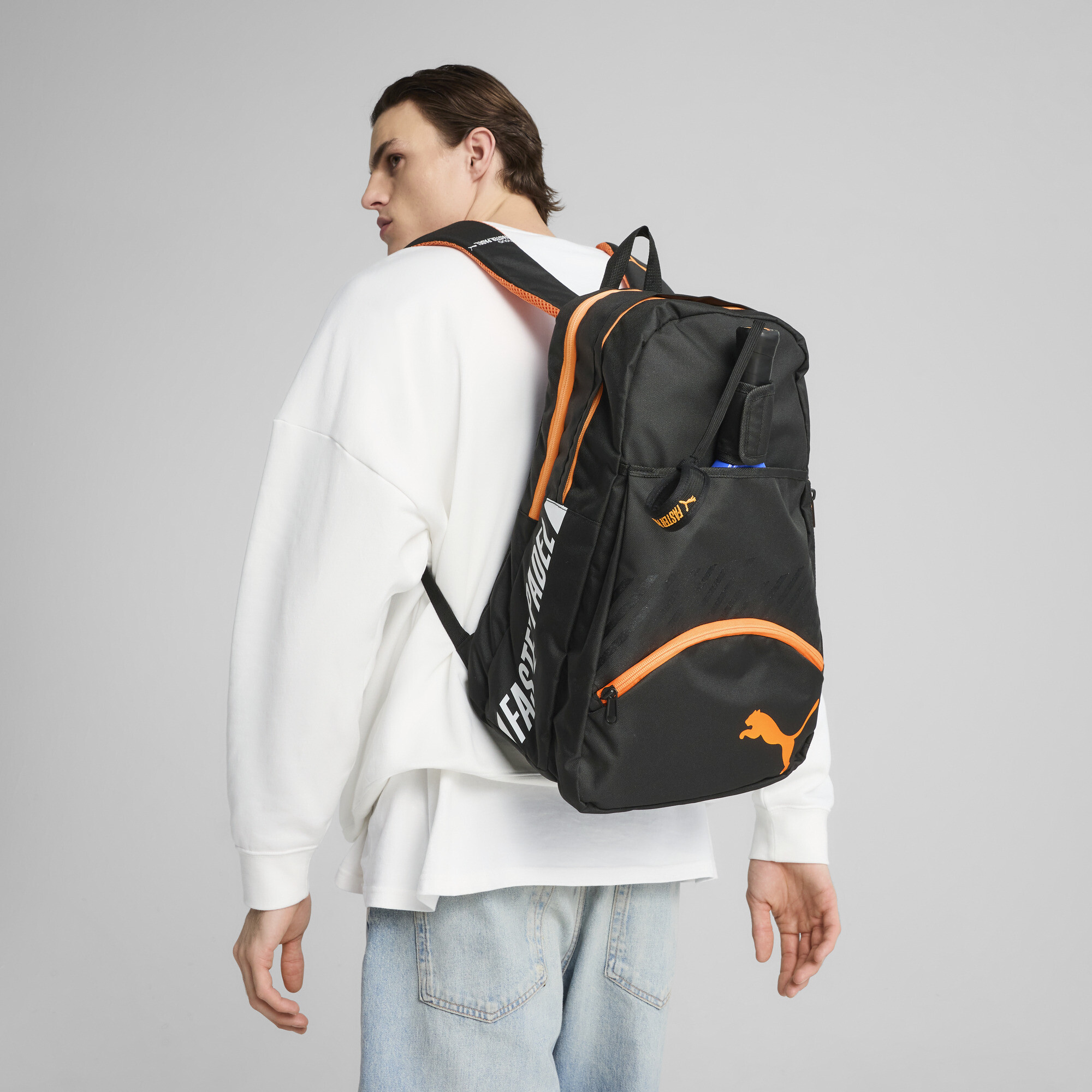 PUMA NOVA ELITE padelrugzak, Zwart/Wit thumbnail 5