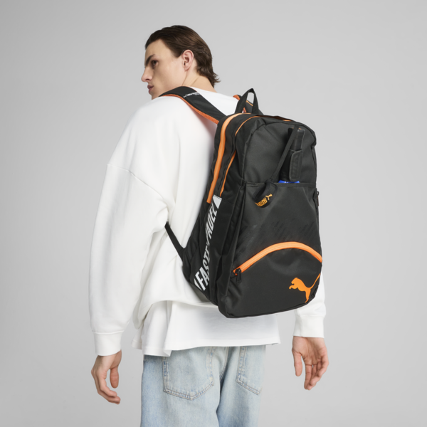 Mochila de pádel NOVA ELITE, PUMA Black-PUMA White-Heat Fire, large-MEX