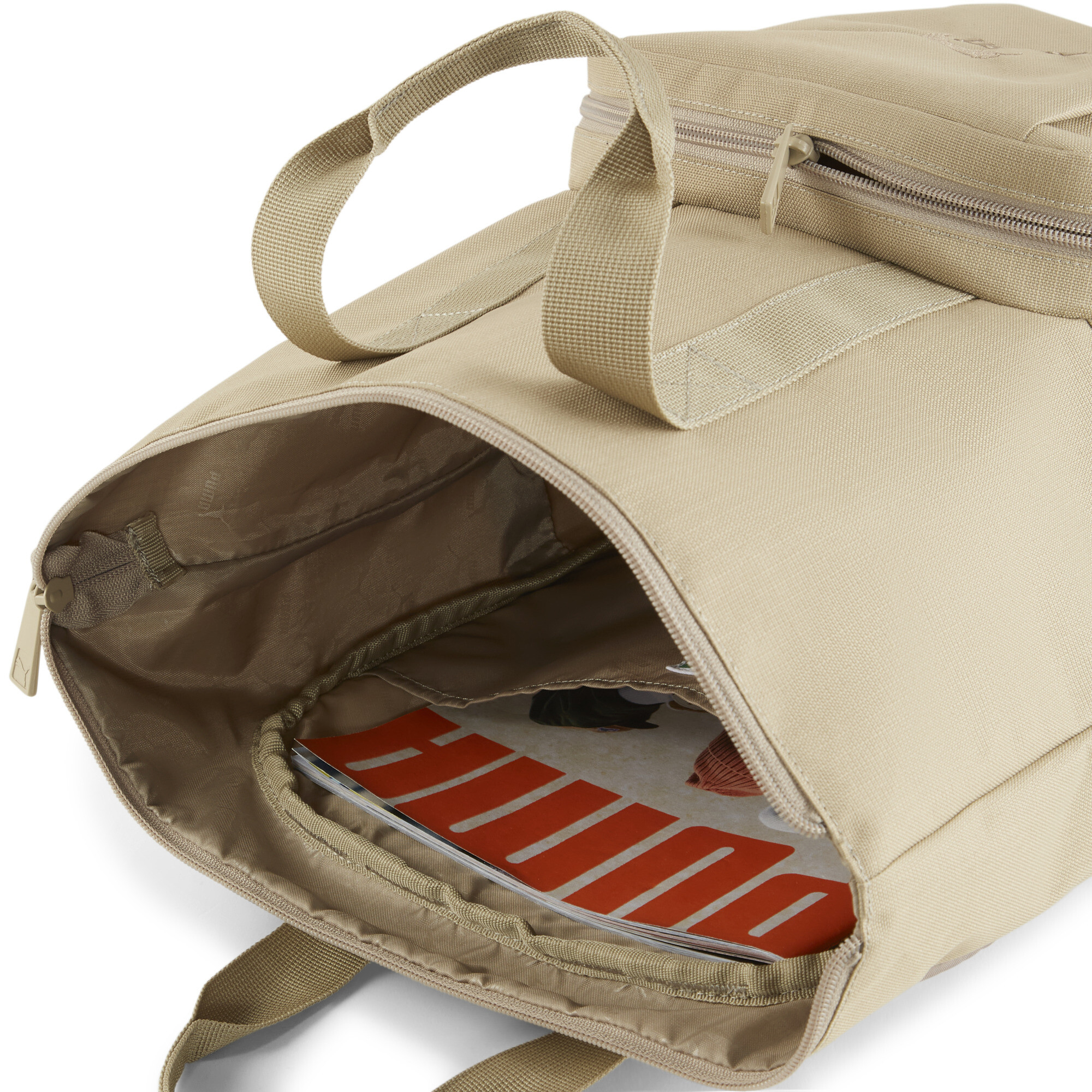 Puma Classics Archive Tote Backpack, Beige, Accessories