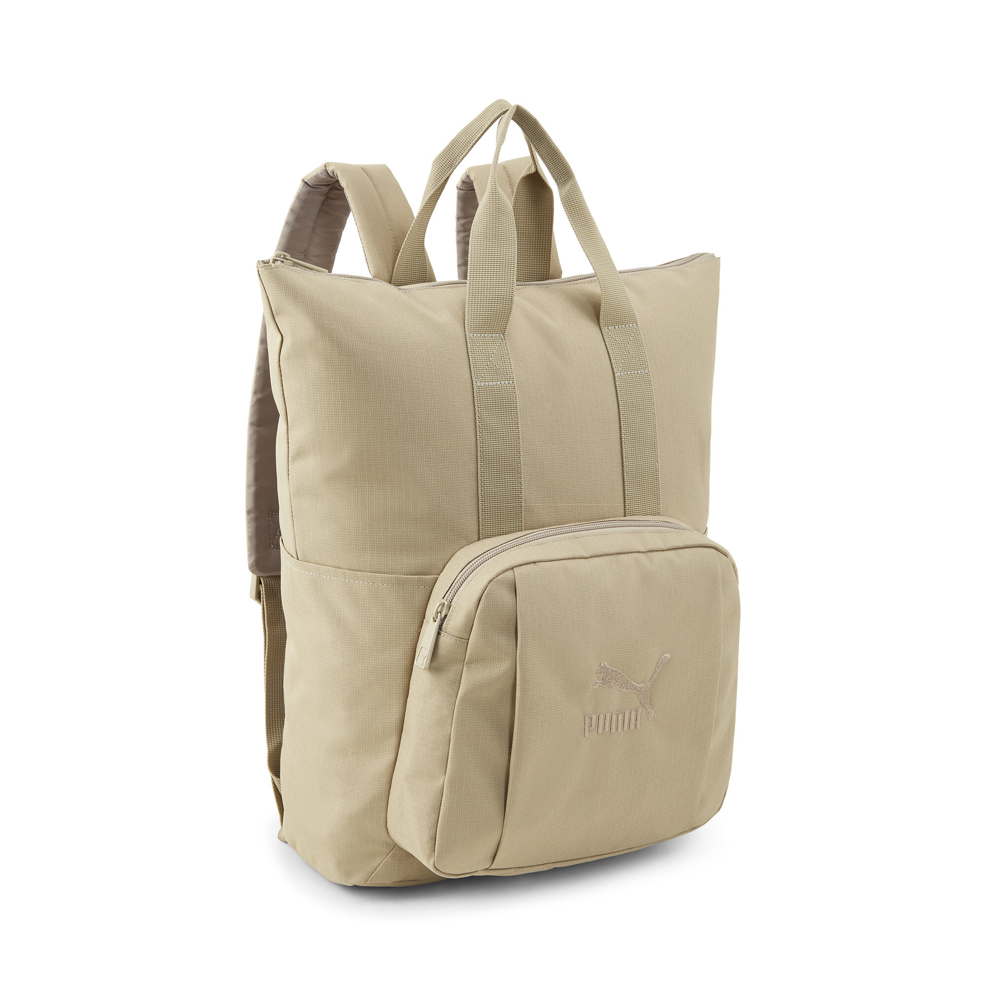 Puma Classics Archive Tote Backpack, Beige, Accessories