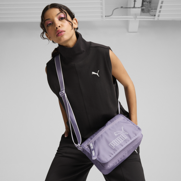Core Base Shoulder Bag, Pale Plum, large-ZAF