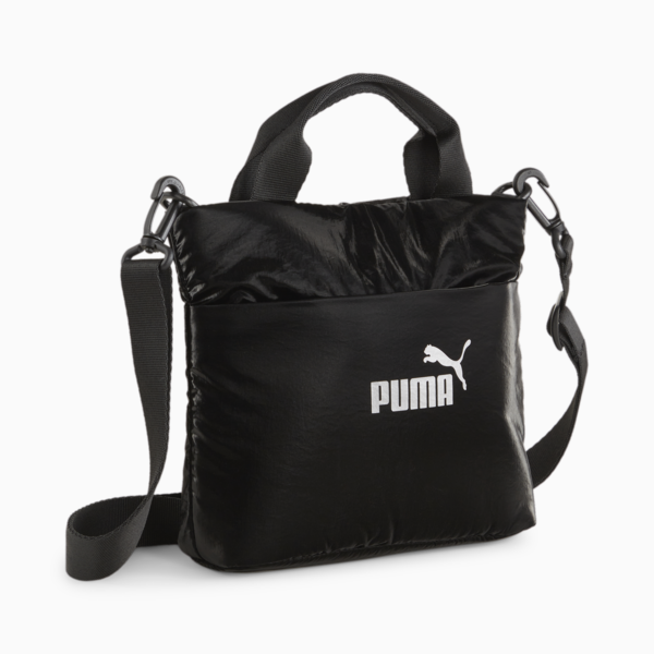 Core Up Mini Tote Bag, PUMA Black, large-ZAF