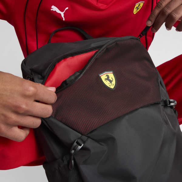 Mochila Scuderia Ferrari Race, PUMA Black, large-ARG
