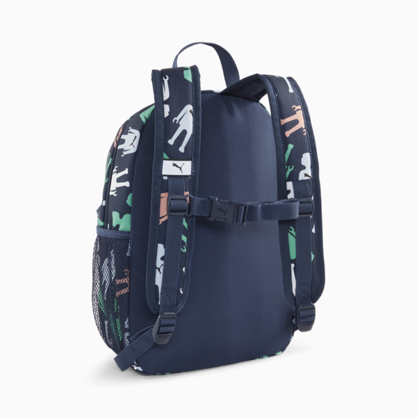 PUMA x PLAYMOBIL 13L Backpack Kids, Club Navy-characters AOP, large-MEX