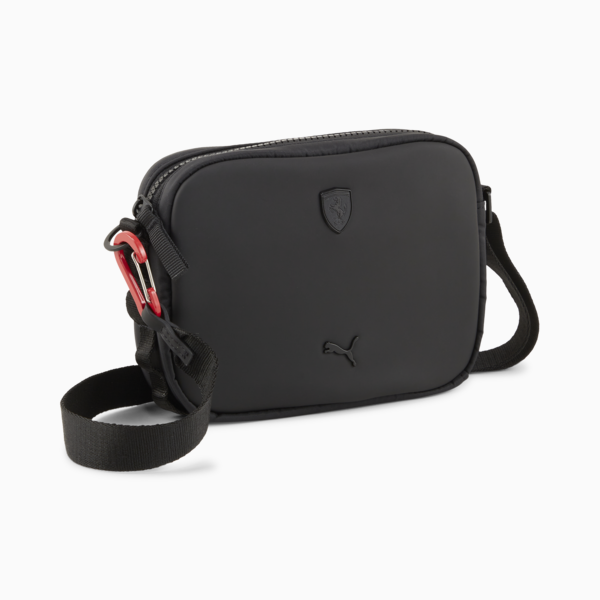 Scuderia Ferrari Style Cross Body Bag Women, PUMA Black, large-ZAF