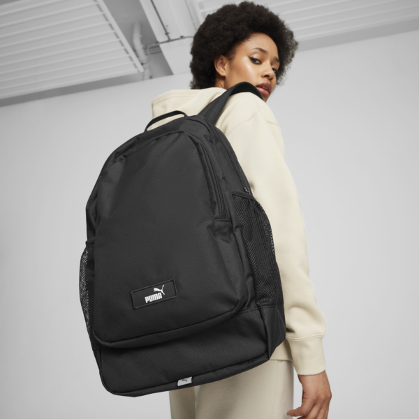 PUMA Academy Backpack, Puma Black, large-ZAF
