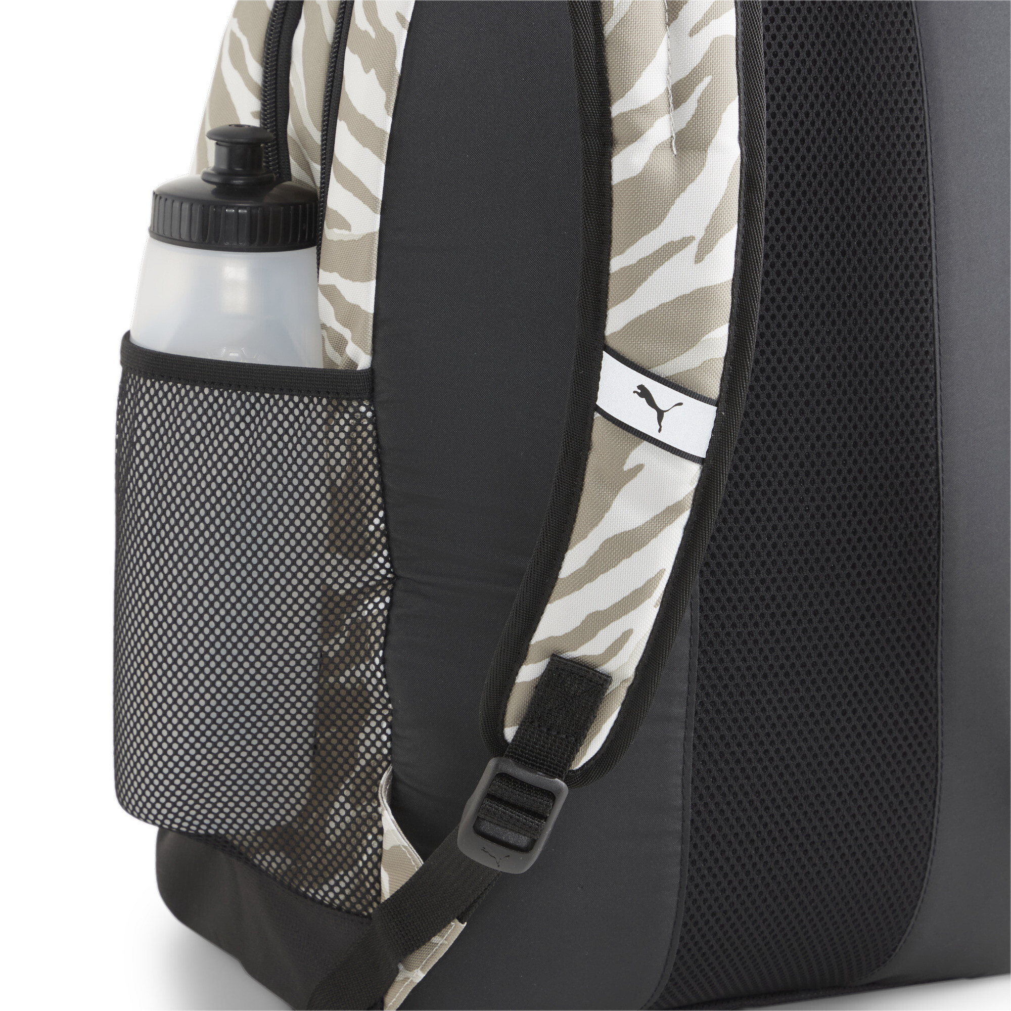 Men's PUMA Academy Backpack In White, Polyester