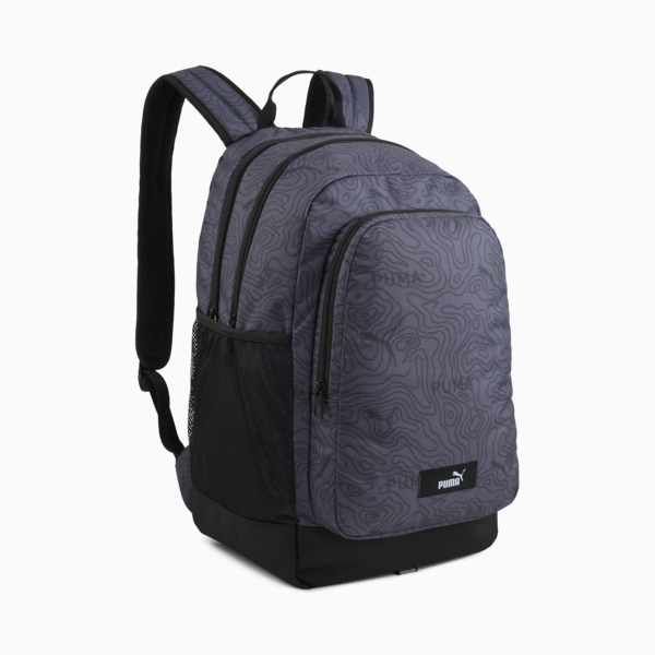 Mochila PUMA Academy, Galactic Gray-Open Road AOP, swatch-ARG