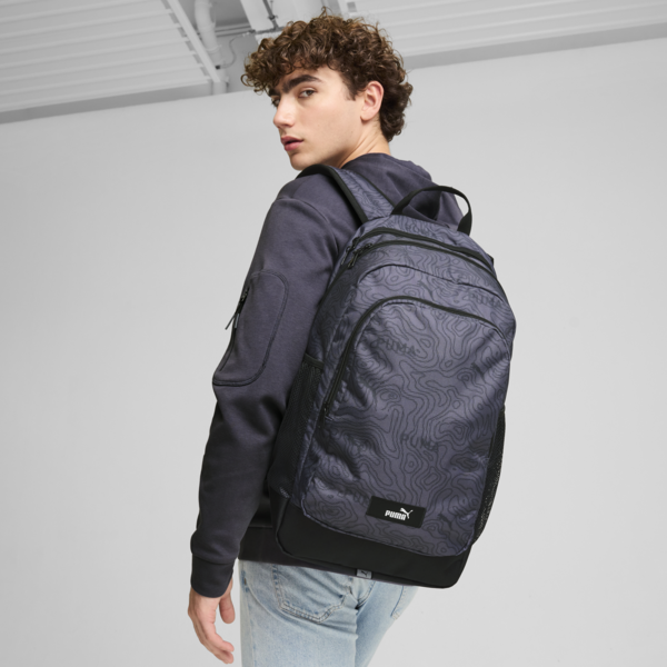 Mochila PUMA Academy, Galactic Gray-Open Road AOP, large-ARG