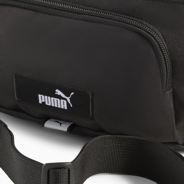 PUMA Academy Waist Bag, PUMA Black, large-ZAF