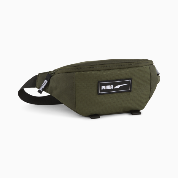 PUMA Deck Waistbag, Dark Olive, large-ZAF