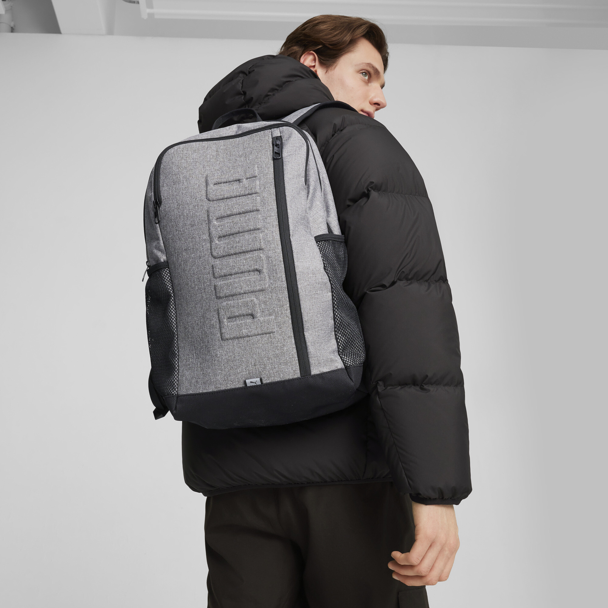 Puma S Backpack, Gray, Accessories