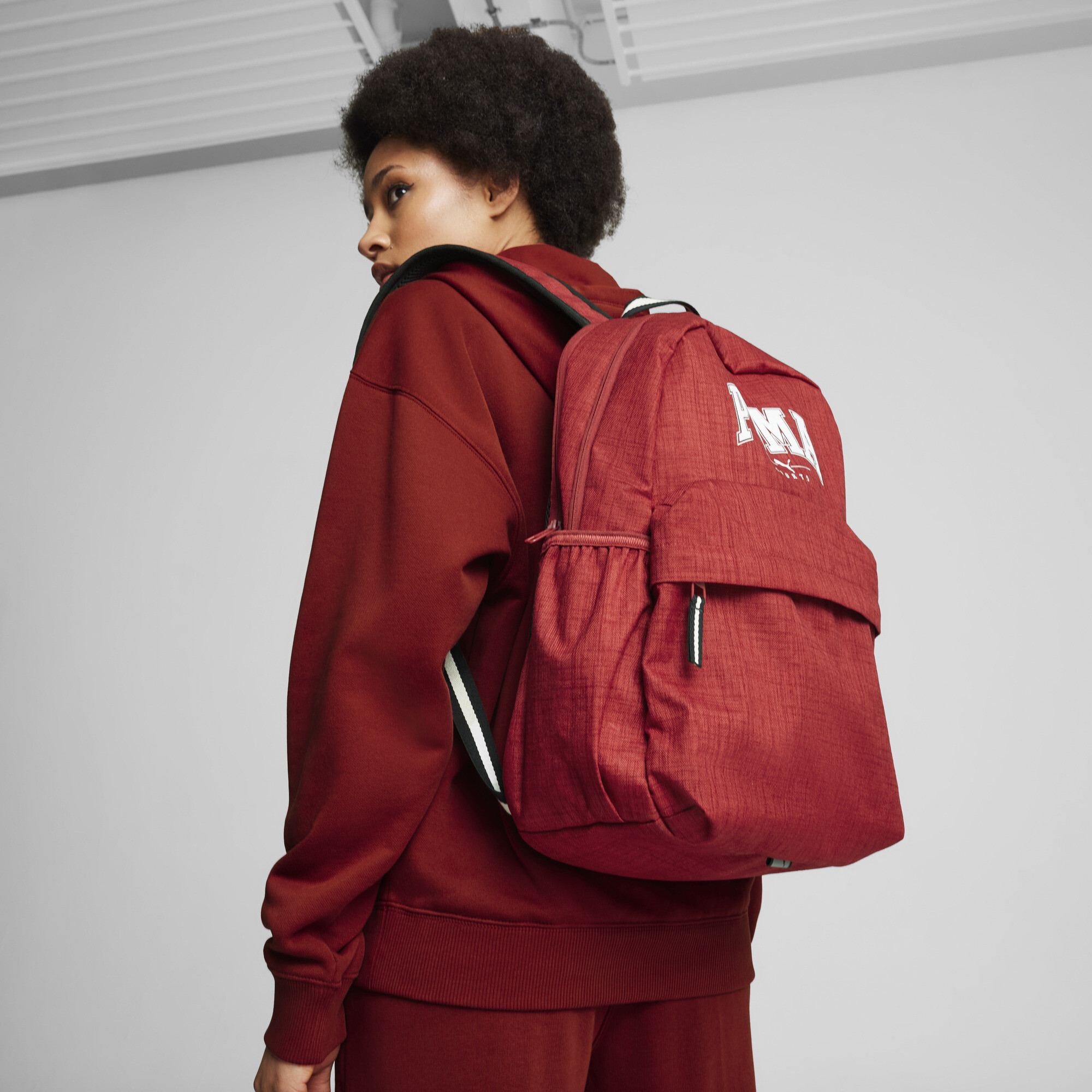 Puma Squad Backpack, Red, Accessories