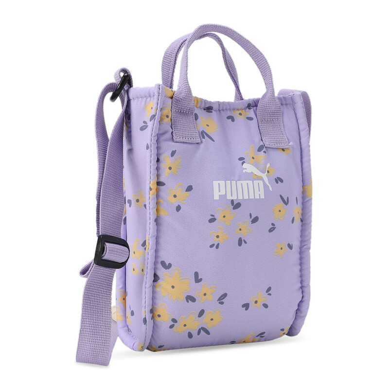

Women's PUMA Floral Mini Tote Crossbody Bag, Vivid violet-aop
