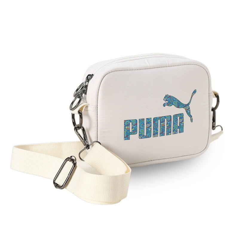 

Women's PUMA Graphic Logo Crossbody Bag, Pristine