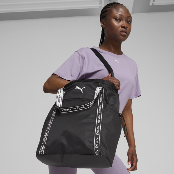ESS Tote Bag, PUMA Black, large-MEX