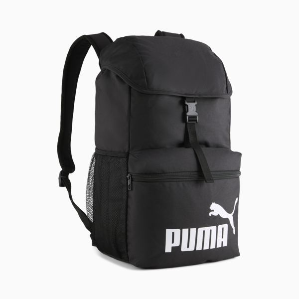 PUMA PHASE 25L Hooded Backpack, PUMA Black, large-ZAF