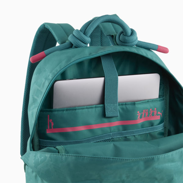 PUMA x SQUID GAME Backpack, Archive Green, large-ZAF