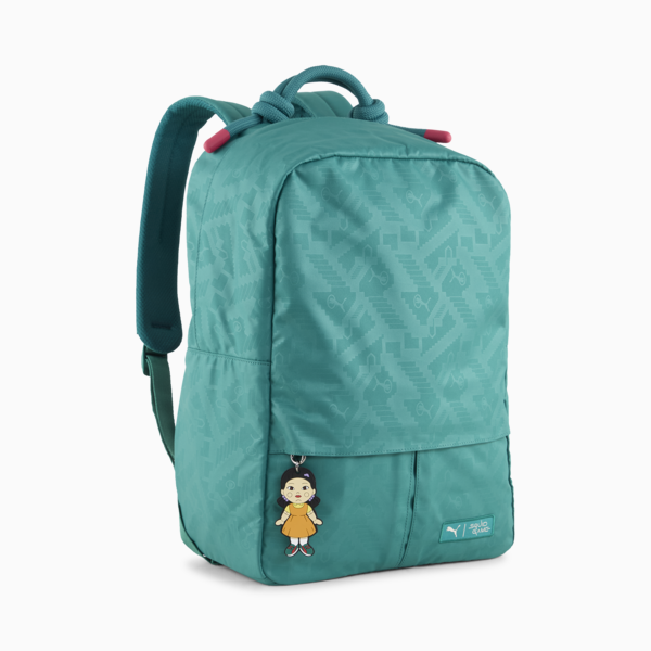 PUMA x SQUID GAME Backpack, Archive Green, large-ZAF