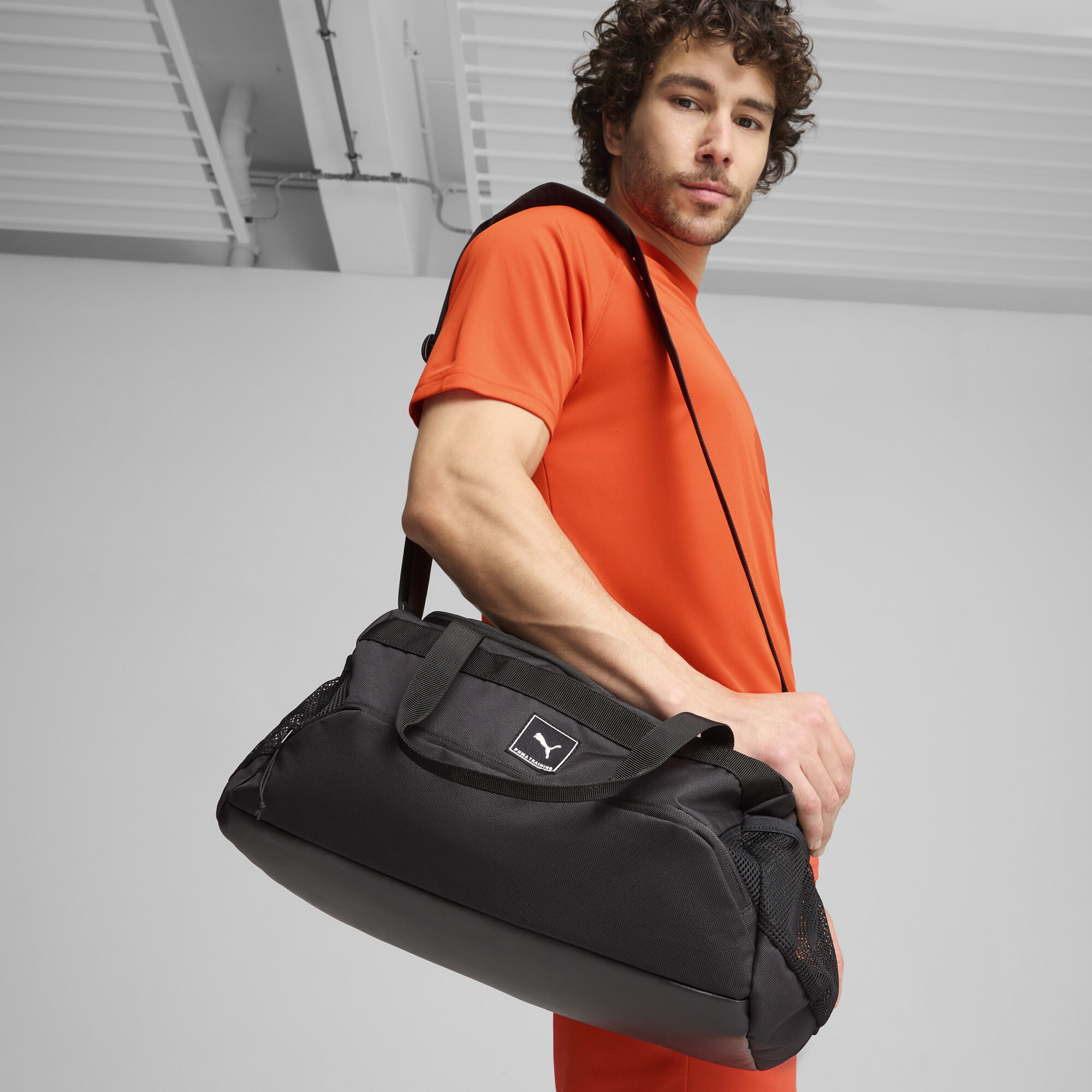 PUMA Kleine trainingstas, Zwart thumbnail 5