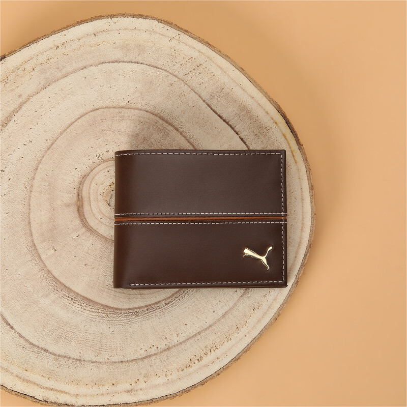

PUMA Leather Stripe Bi-Fold Wallet