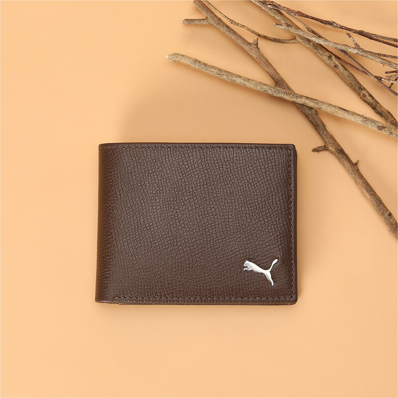 

PUMA Leather Plain Bi-Fold Wallet