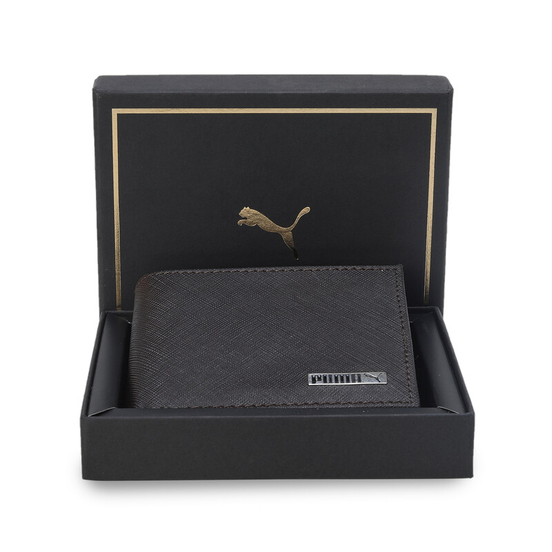 

PUMA Leather Embossed Unisex Wallet