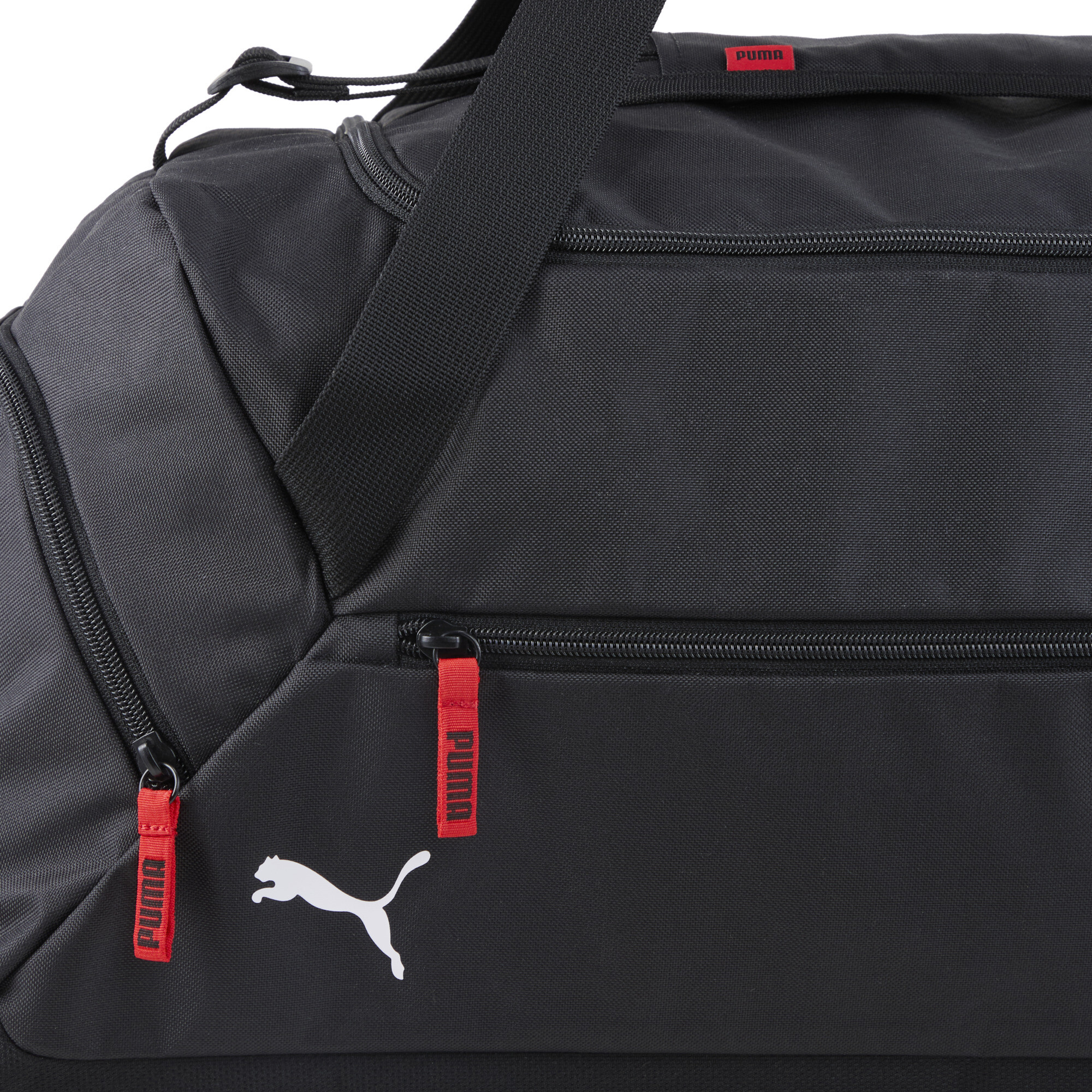 PUMA Portugese voetbalbond teamtas, Wit/Zwart