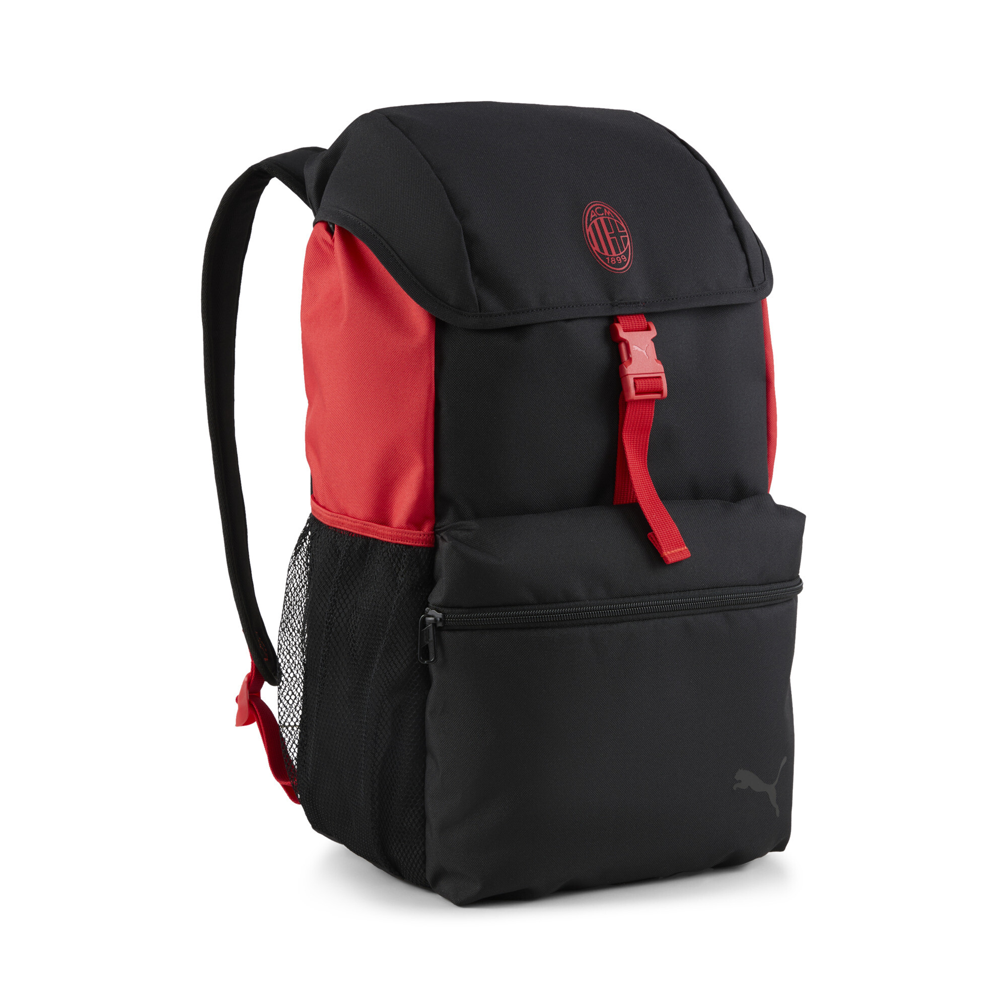 Puma AC Mailand ftblARCHIVE 24 l Fußball-Rucksack | Mit Plain | Black/Red