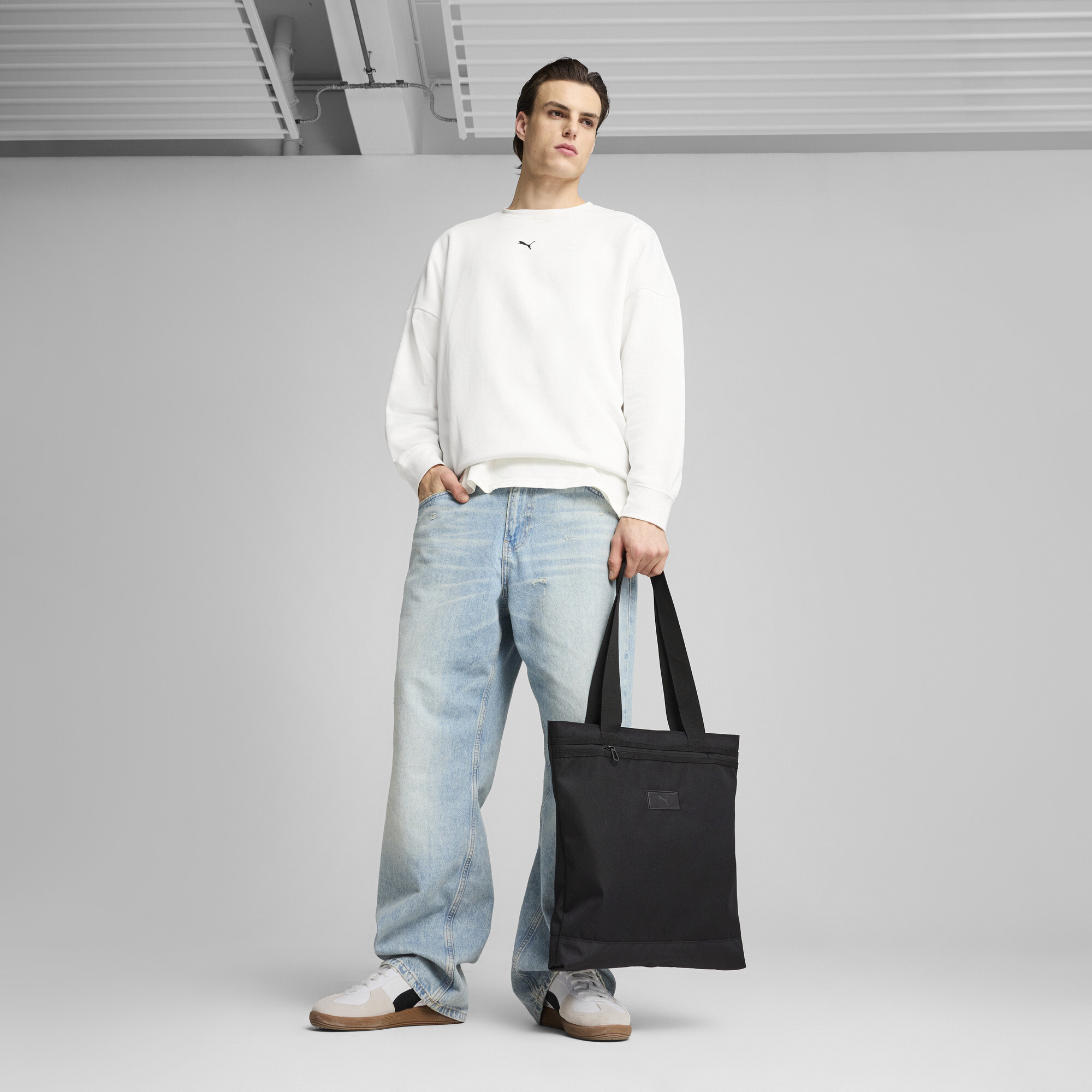 PUMA ESSENTIALS draagtas, Zwart thumbnail 4