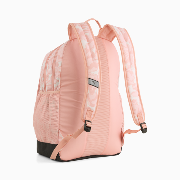 PUMA Academy All-Over Print Backpack, Pink Fruit-Floral AOP, large-MEX