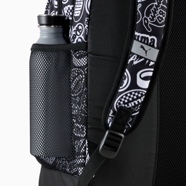 Mochila estampada PUMA Phase, PUMA Black-Turbo AOP, large-MEX
