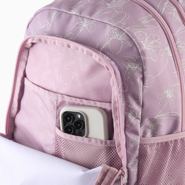 Mochila estampada PUMA Phase, Poised Pink-Floral AOP, large-MEX