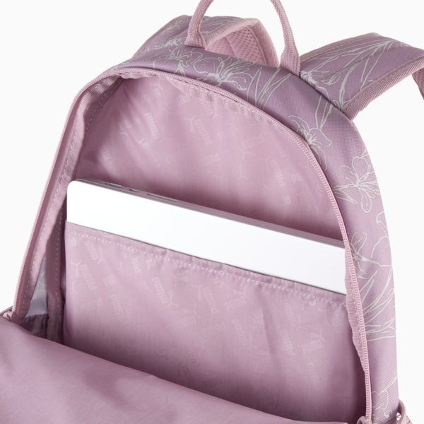 Mochila estampada PUMA Phase, Poised Pink-Floral AOP, large-MEX
