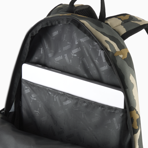 Mochila estampada PUMA Phase, PUMA Black-Camouflage, large-MEX