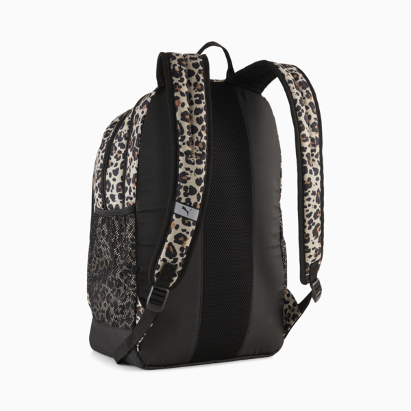 Mochila estampada PUMA Phase, PUMA Black-Leopard AOP, large-MEX