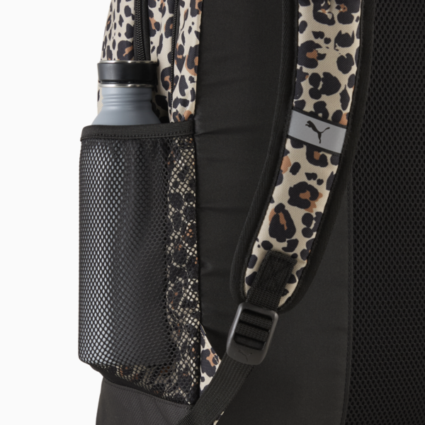 Mochila estampada PUMA Phase, PUMA Black-Leopard AOP, large-MEX
