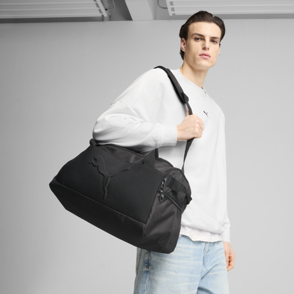 Bolso deportivo pequeño PUMA Buzz, PUMA Black, large-MEX