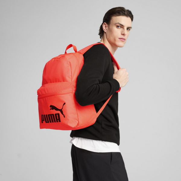 PUMA Phase Backpack, Glowing Red, large-MEX