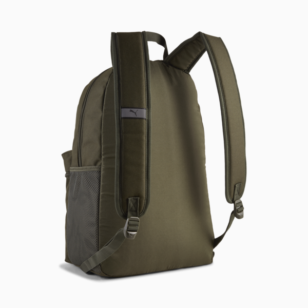 PUMA Phase Backpack, Dark Olive-Gold Moon, large-MEX