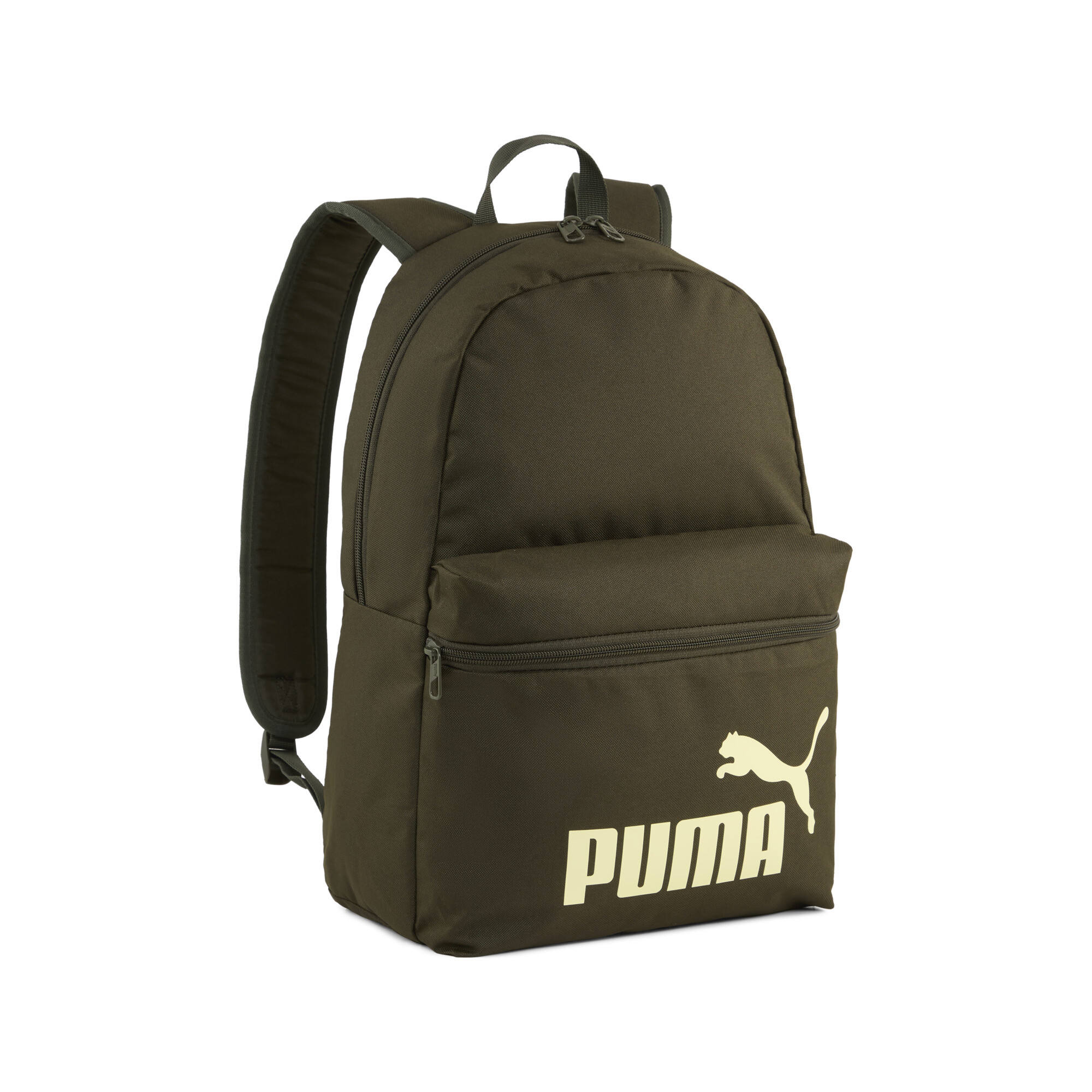 Puma Phase Rucksack | Mit Plain | Dark Olive/Gold Moon