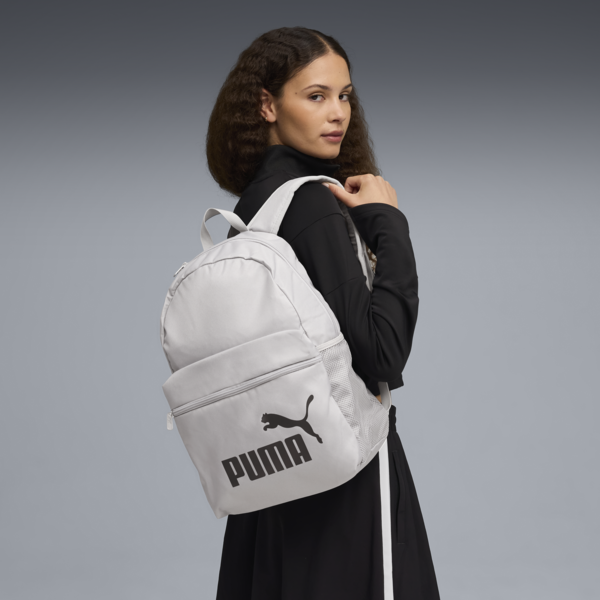 Mochila PUMA Phase III, Gray Echo-PUMA Black, large-MEX